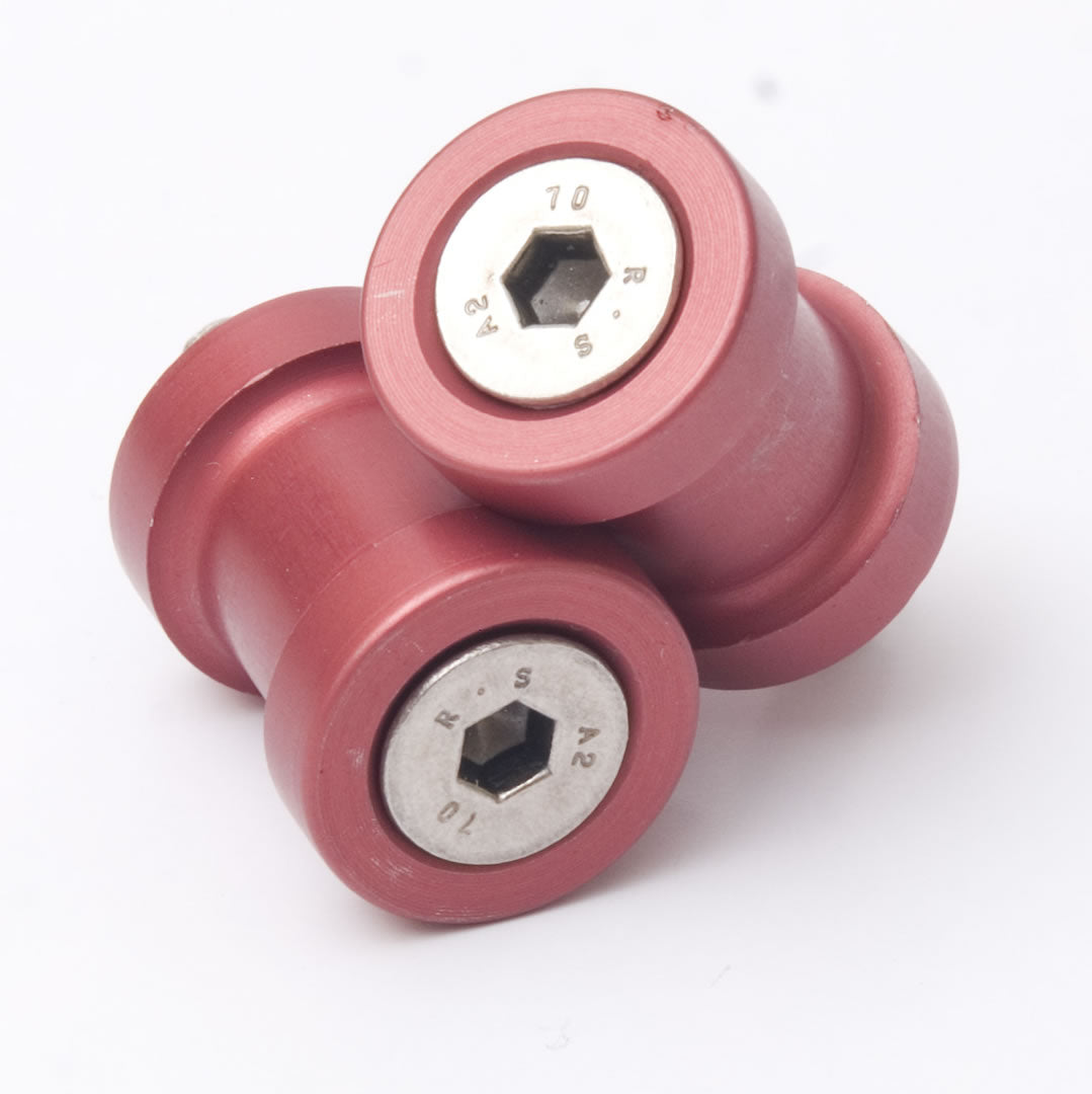 Buy red R&amp;G Paddock Stand Bobbins