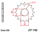 JT Steel Front Sprocket JTF1180.18-2