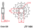 JT Front Steel Sprocket JTF1404 - Choose Your Gearing-2