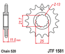 JT Front Steel Sprocket JTF1581.15-2