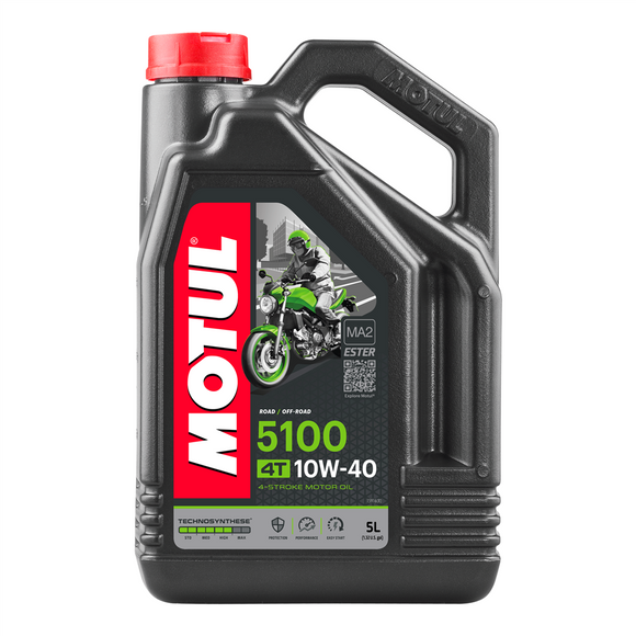 Motul 5100 4T Semi Synthetic Ester Oil 10w40 4L