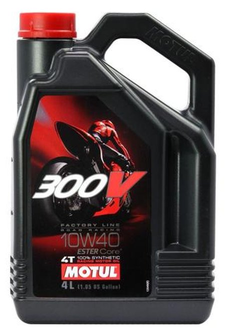 Motul 300V 4T Factory Line Fully Synthetic Ester Oil 10w40 4L