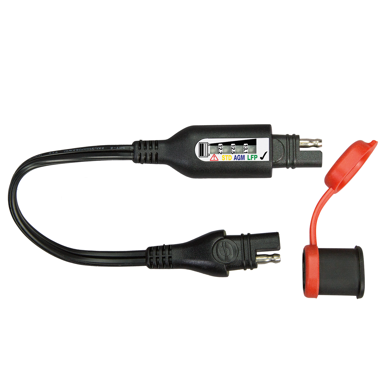 Optimate Charge Level Monitor - Suitable for Standard and Lithium Batteries O125