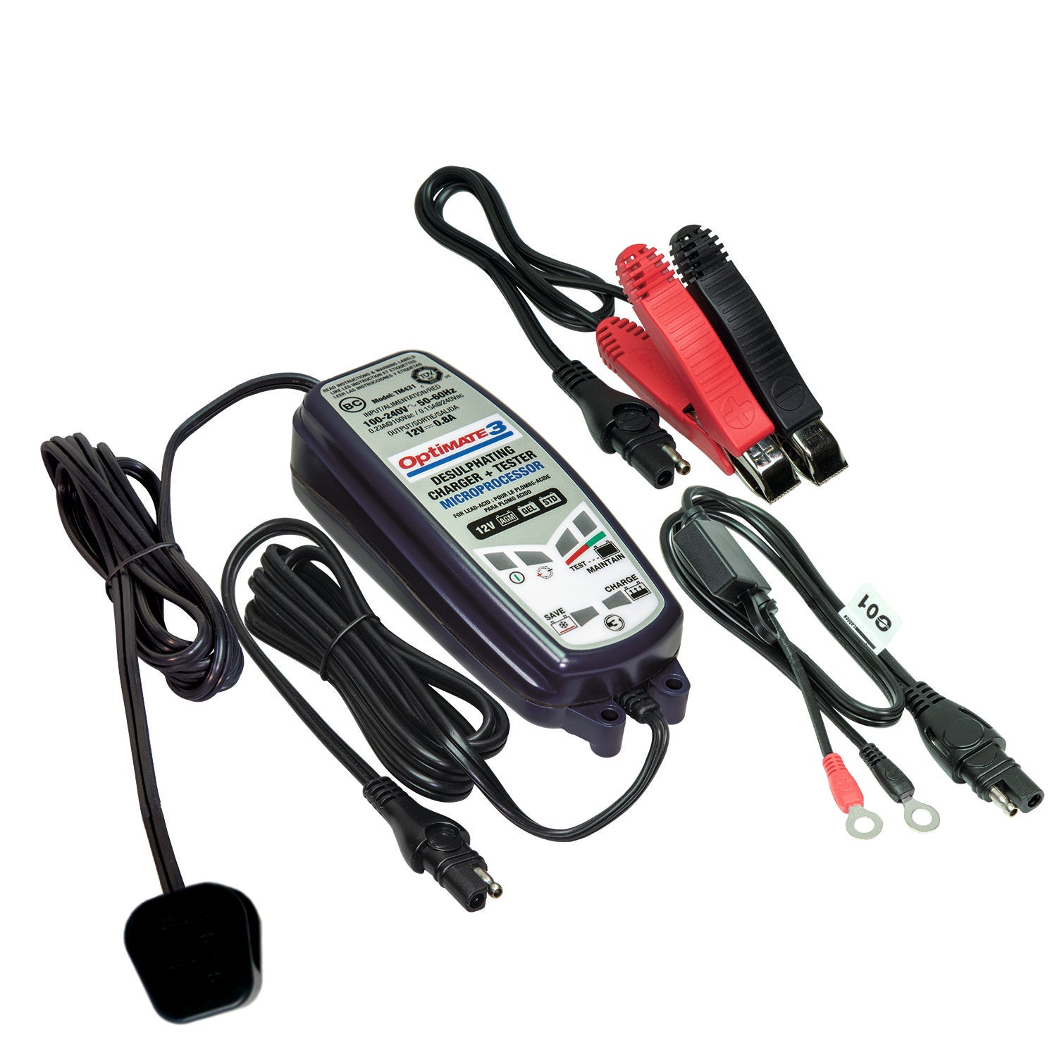 Optimate 3 12V Battery Charger and Optimiser