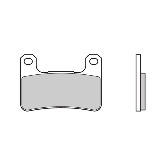 Brembo Racing Ceramic Brake Pads 07SU27RC (2x Packs)