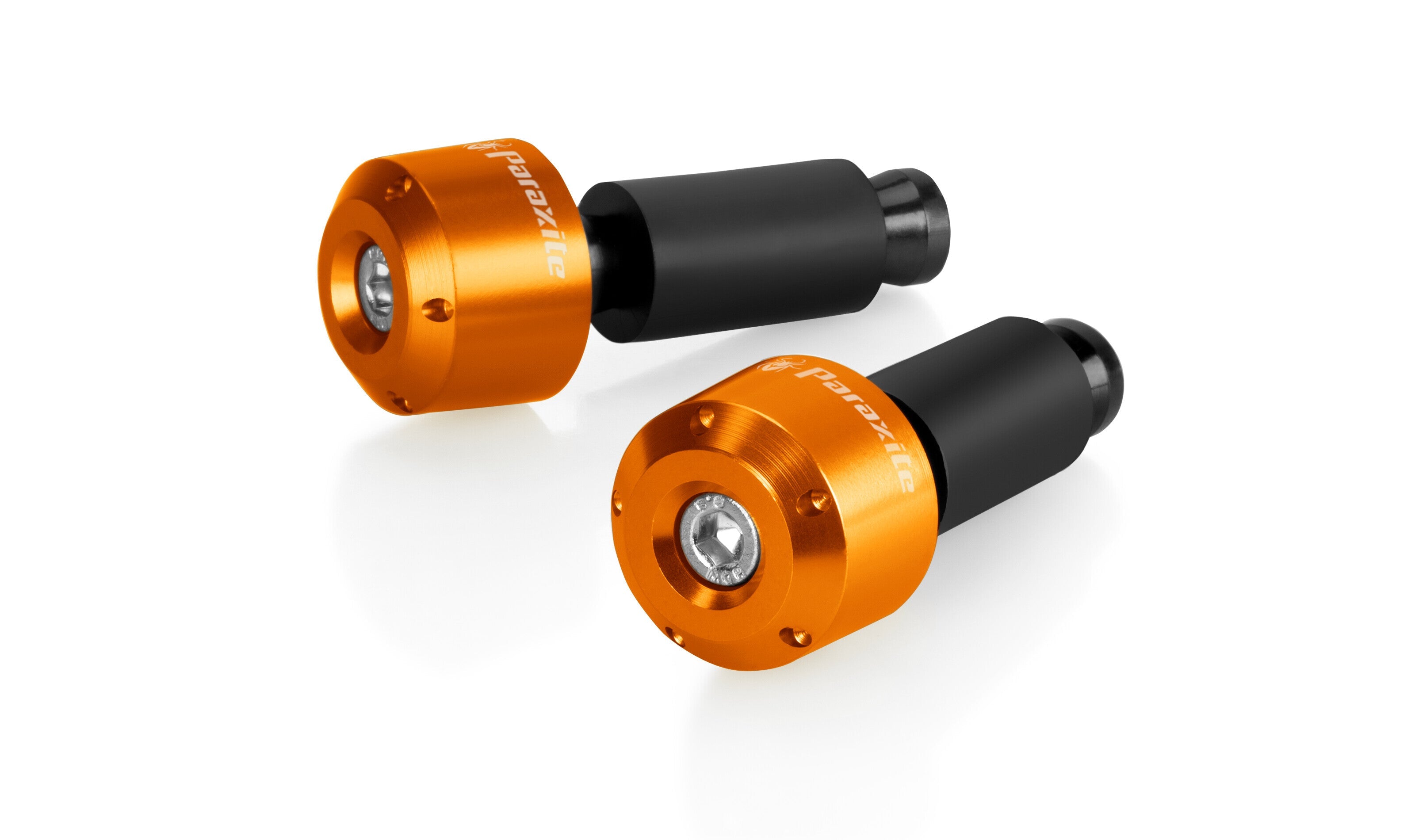 Buy orange Paraxite CNC Machined Aluminium Bar-Ends - Universal