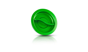 Buy green Paraxite CNC Machined Aluminium Fuel Tank Cap - 7 Colours