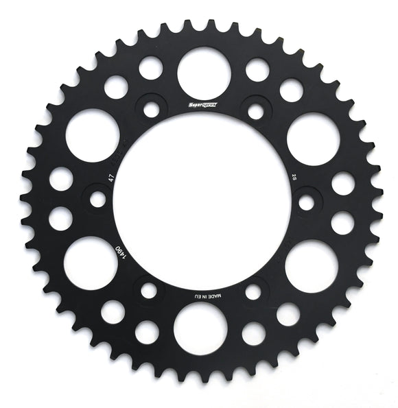 Supersprox Aluminium Rear Sprocket RAL-1490:47 - 47 Tooth - 520 Pitch (520, 120mm Centre, 140mm PCD - Dymag Wheels)