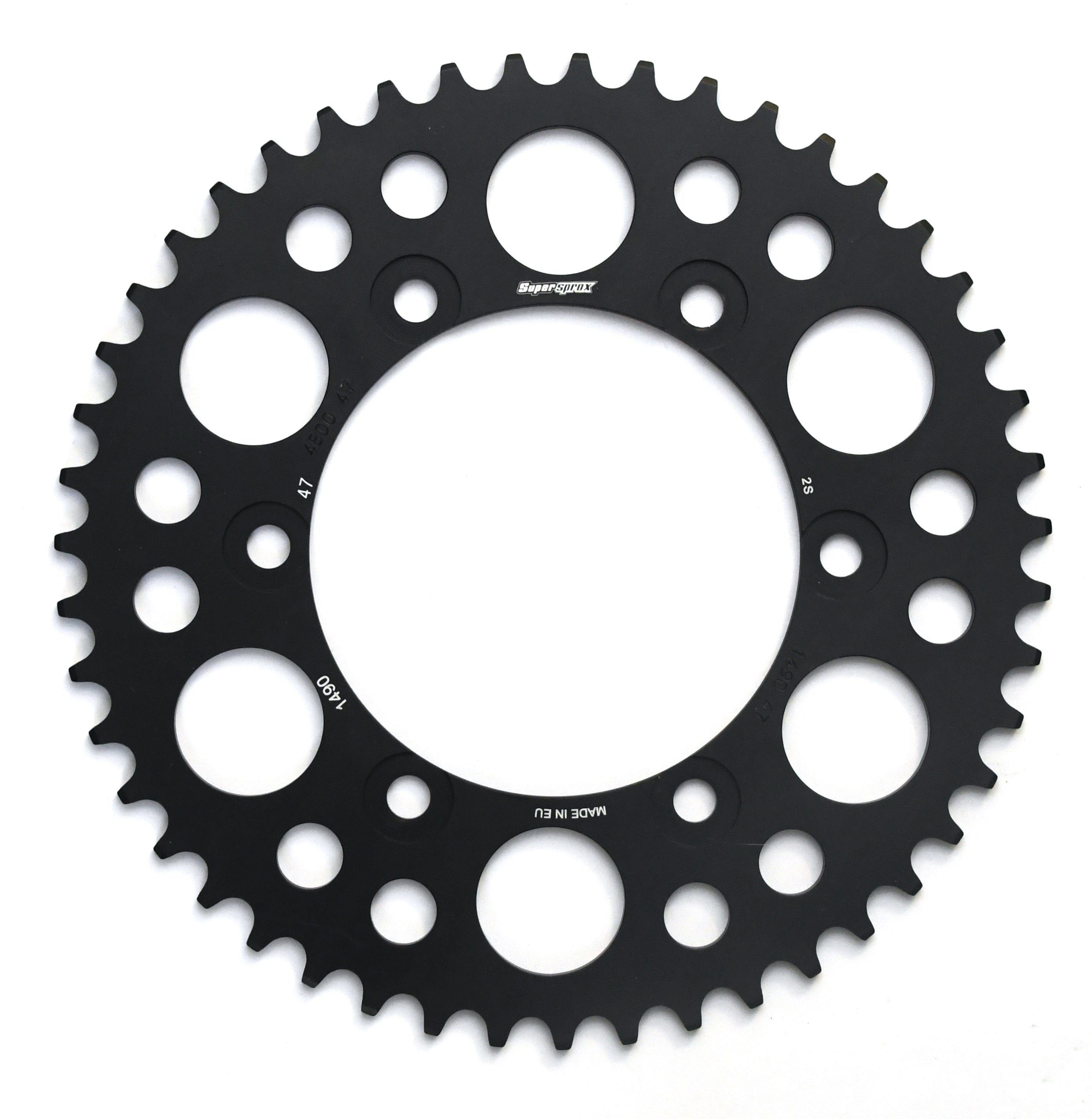 Supersprox Aluminium 520 Pitch Rear Sprocket RAL-1490 - (520, 120mm Centre, 140mm PCD - Dymag Wheels) - 0