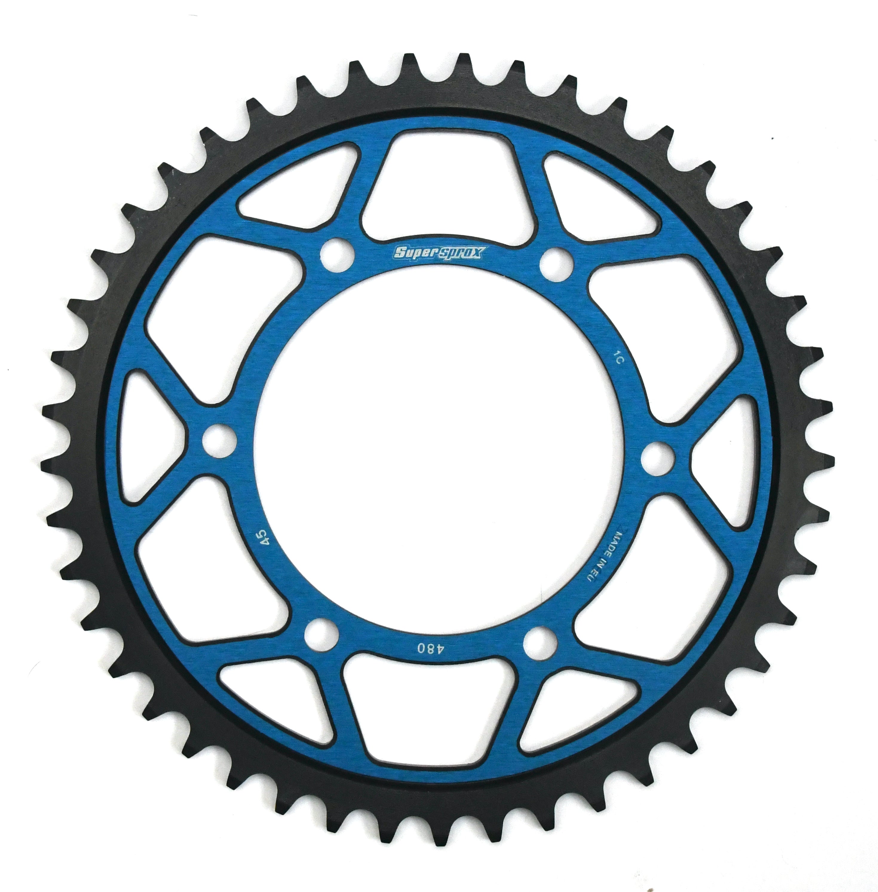 Buy blue Supersprox Steel Edge Rear Sprocket RFA-2012:47