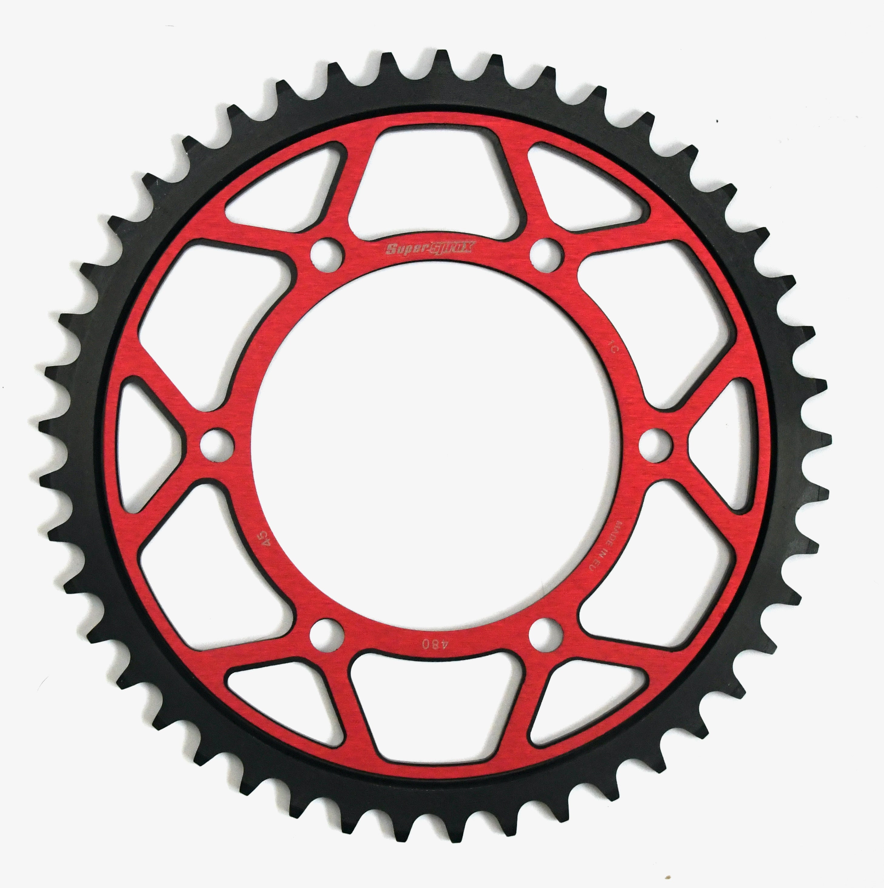 Buy red Supersprox Steel Rear Sprocket RFE-480.45 - Standard