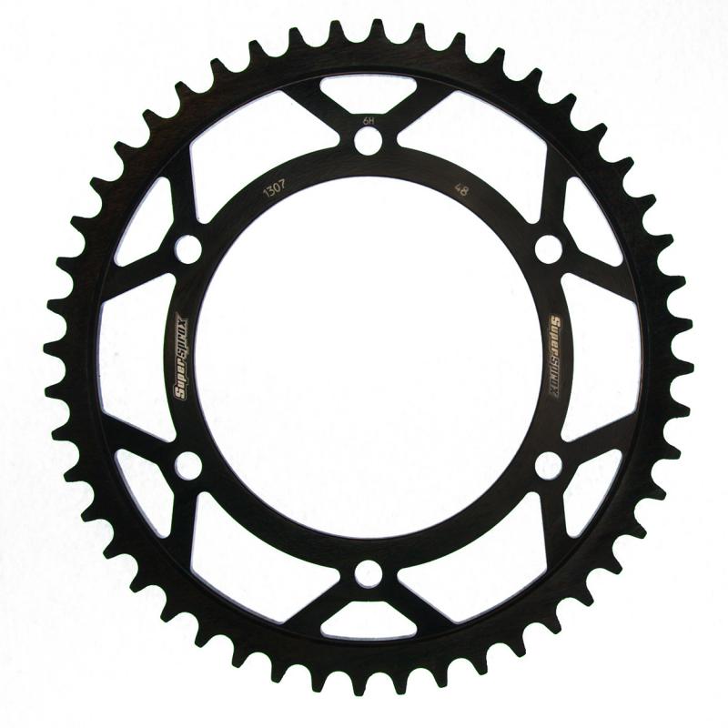 Supersprox Steel Rear Sprocket RFE-1307:48BLK - Black