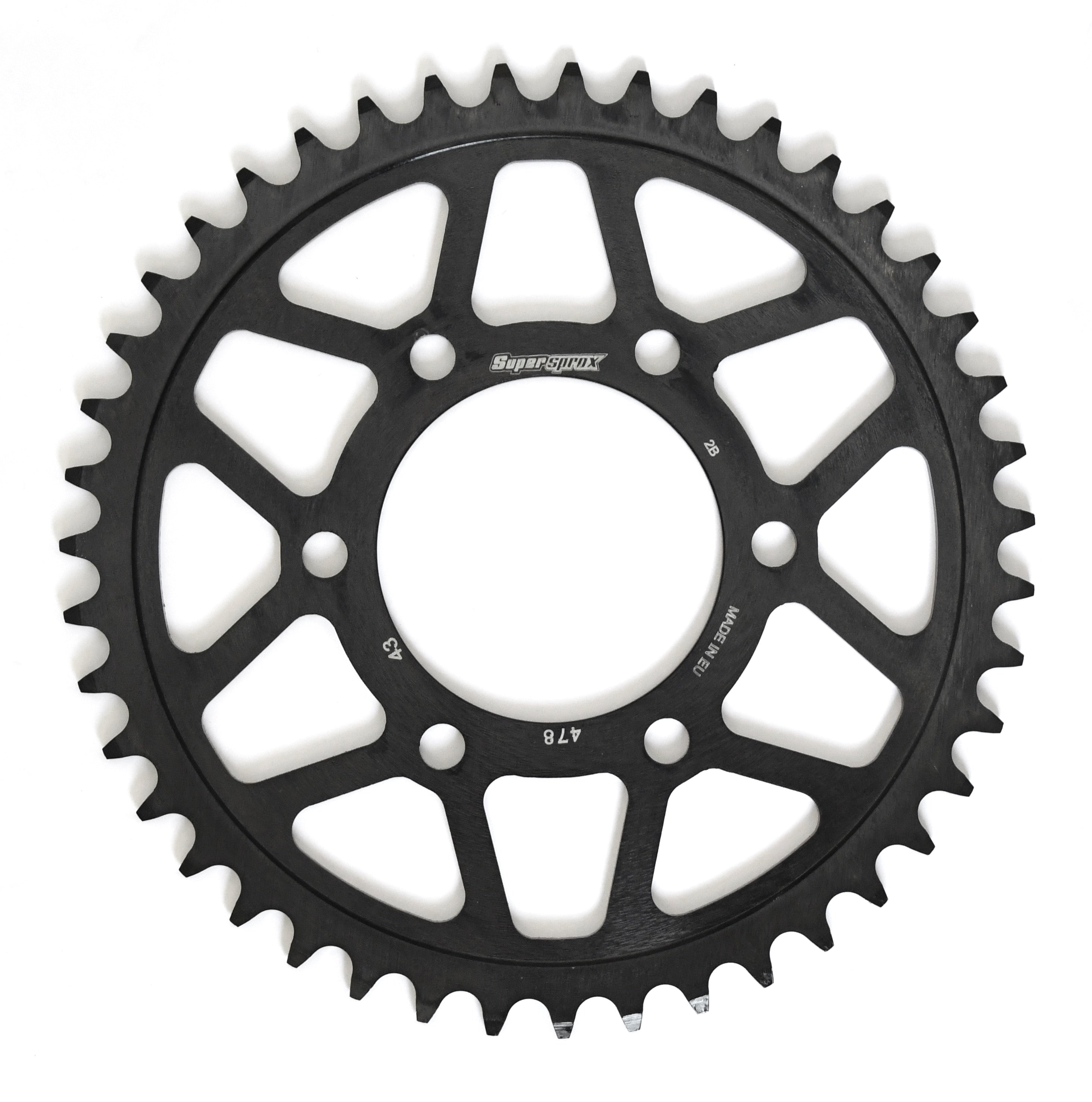 Supersprox Steel Sprocket RFE-478:43-BLK - Standard