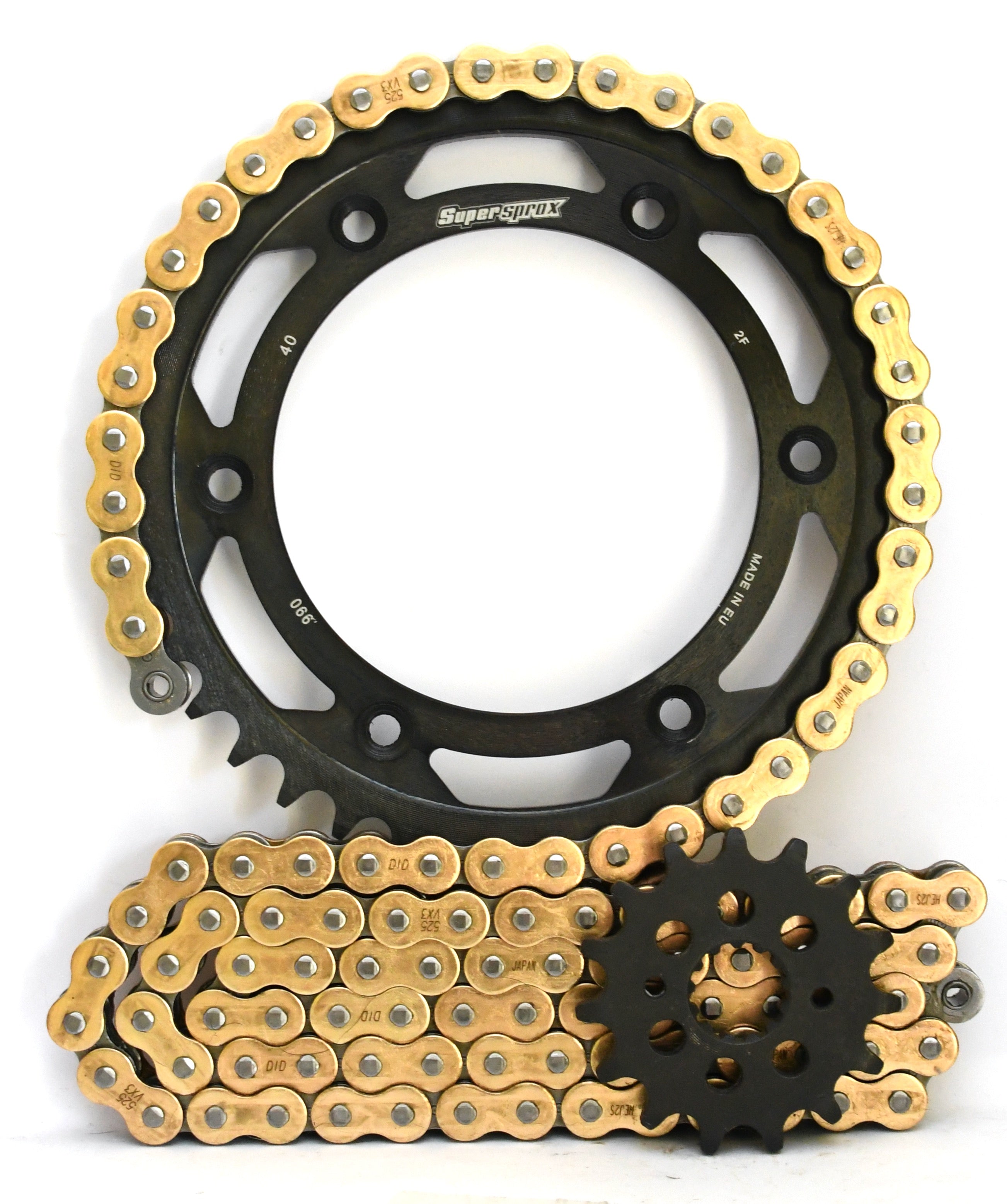 Supersprox Steel Chain & Sprocket Kit for KTM 790 Adventure (Inc R)- Standard Gearing