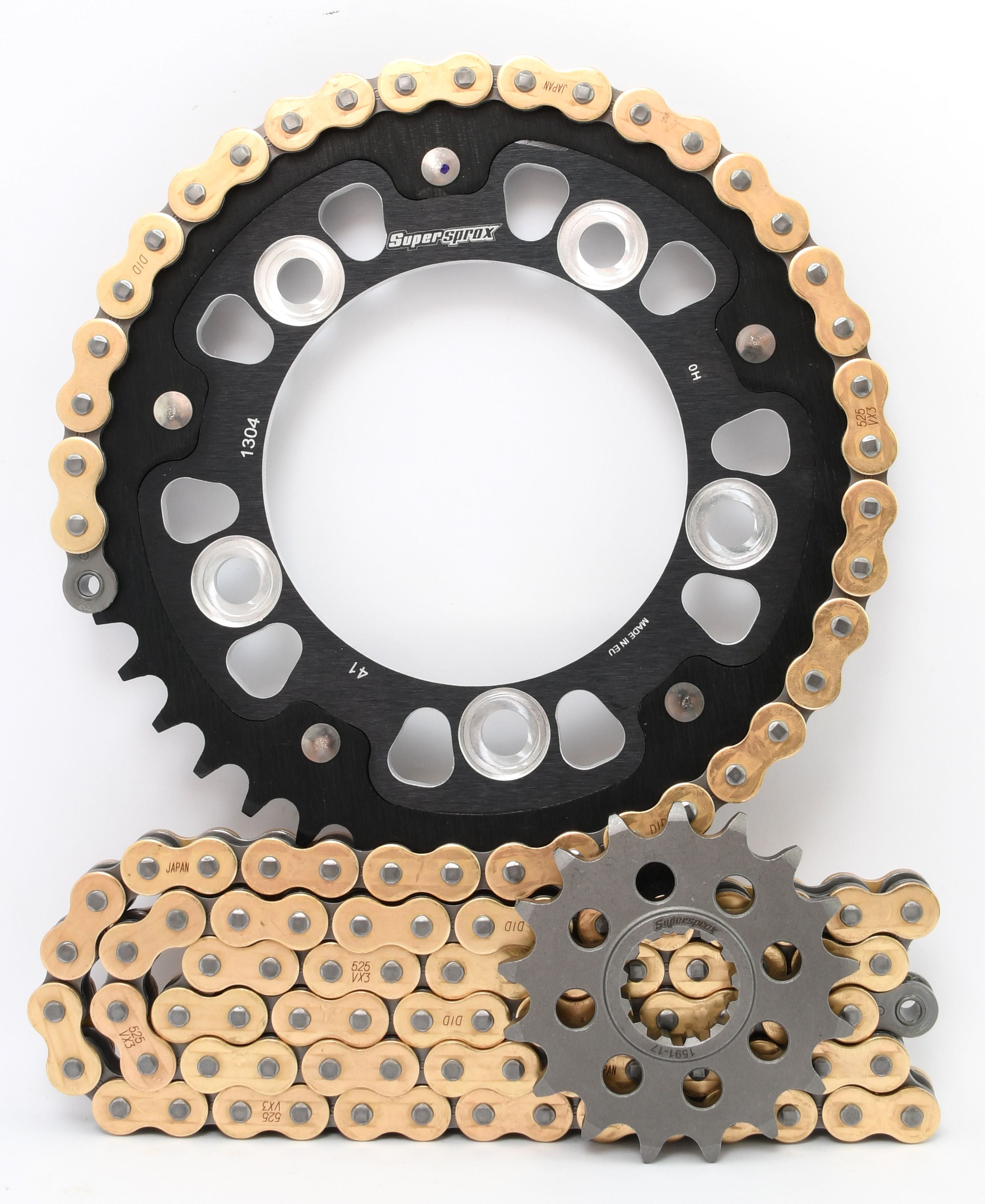 Supersprox Chain & Sprocket Kit for Honda CB 650 F/R 2014> - Standard Gearing