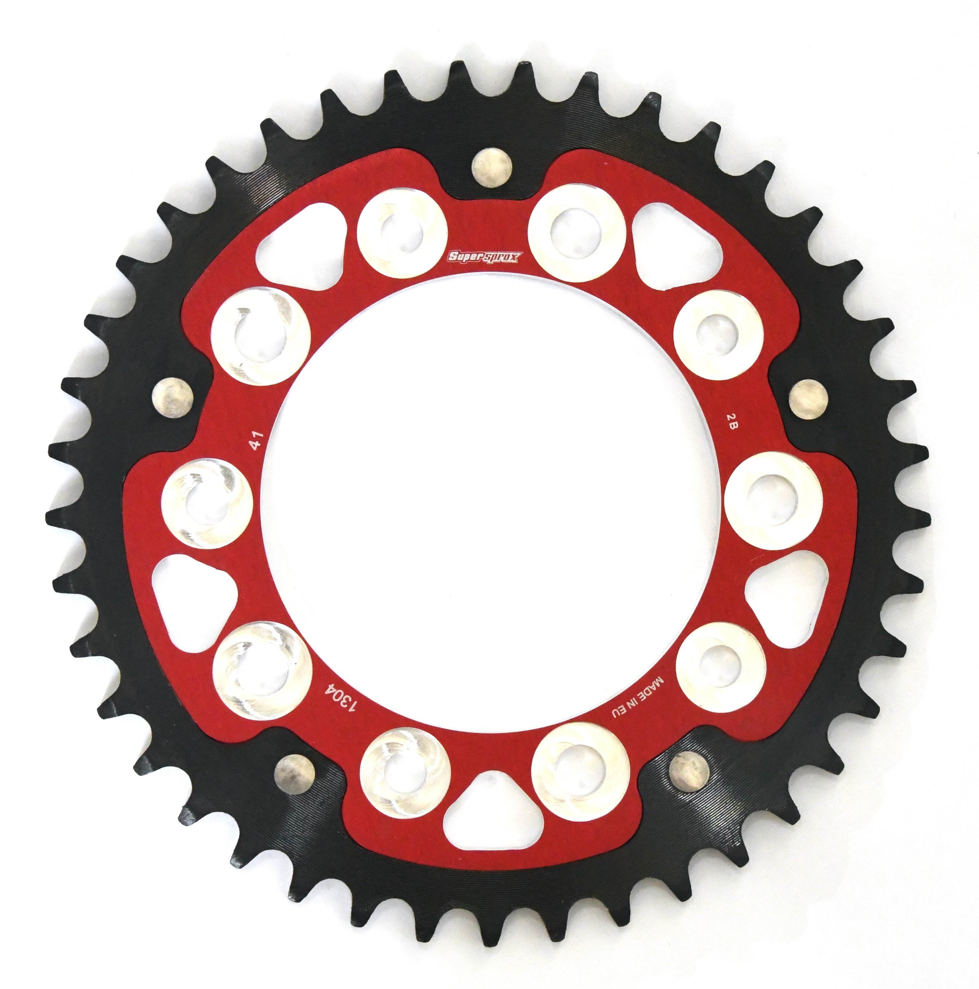 Buy red Supersprox Stealth Rear Sprocket RST-1304:41