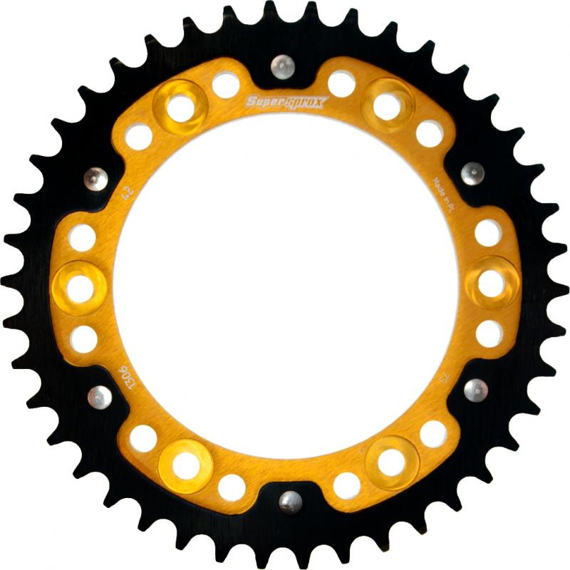 Supersprox Stealth Sprocket RST-1306:42-GLD in Gold at WSC Performance for Honda Fireblade