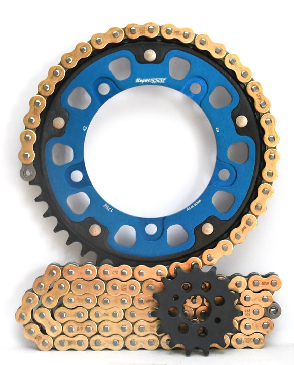Supersprox Chain & Sprocket Kit for Suzuki GSX-R 1000 2007-2008 K7-K8 - Standard Gearing