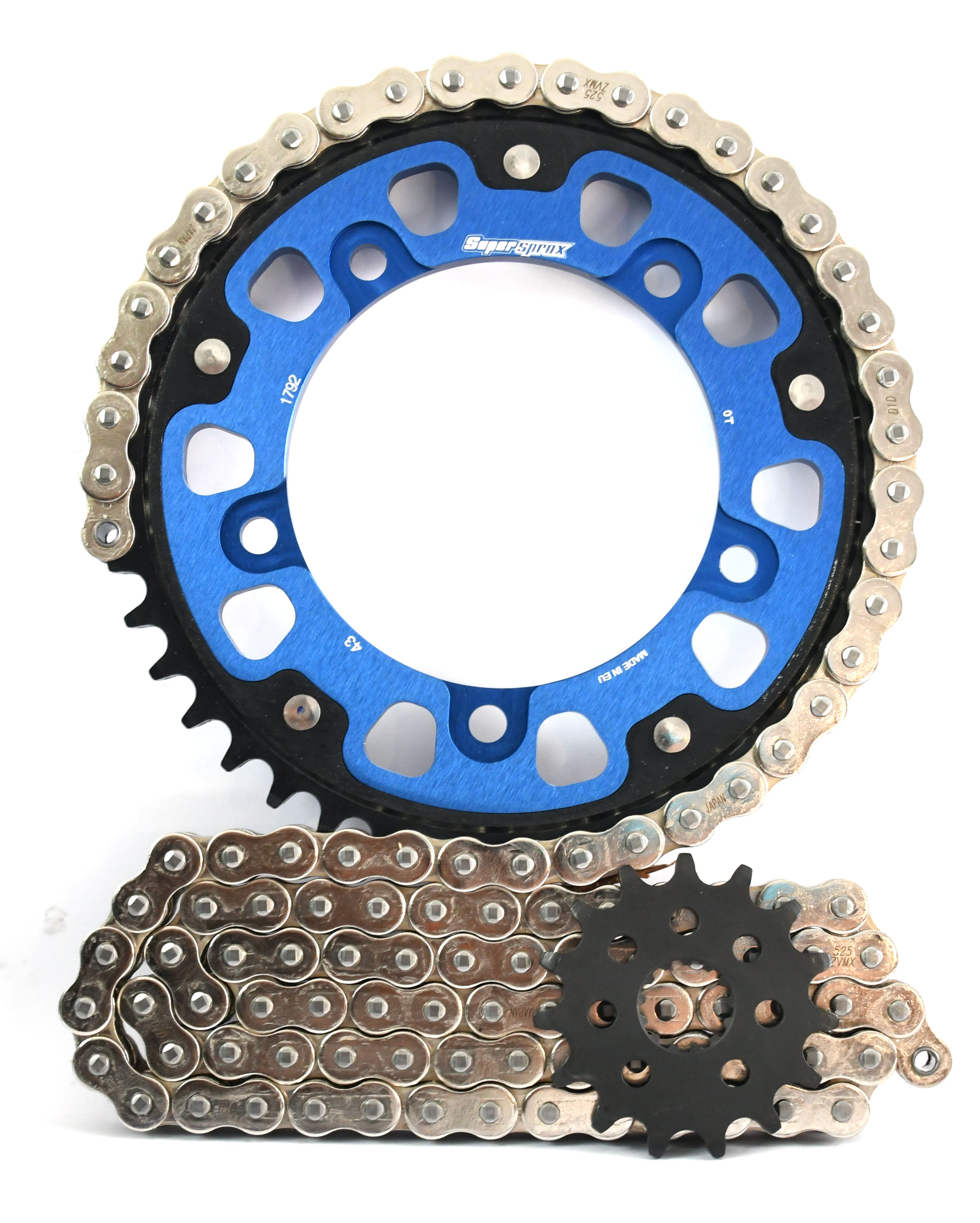 Supersprox Chain & Sprocket Kit for Triumph Bonneville 865 2007-2014 - Standard Gearing