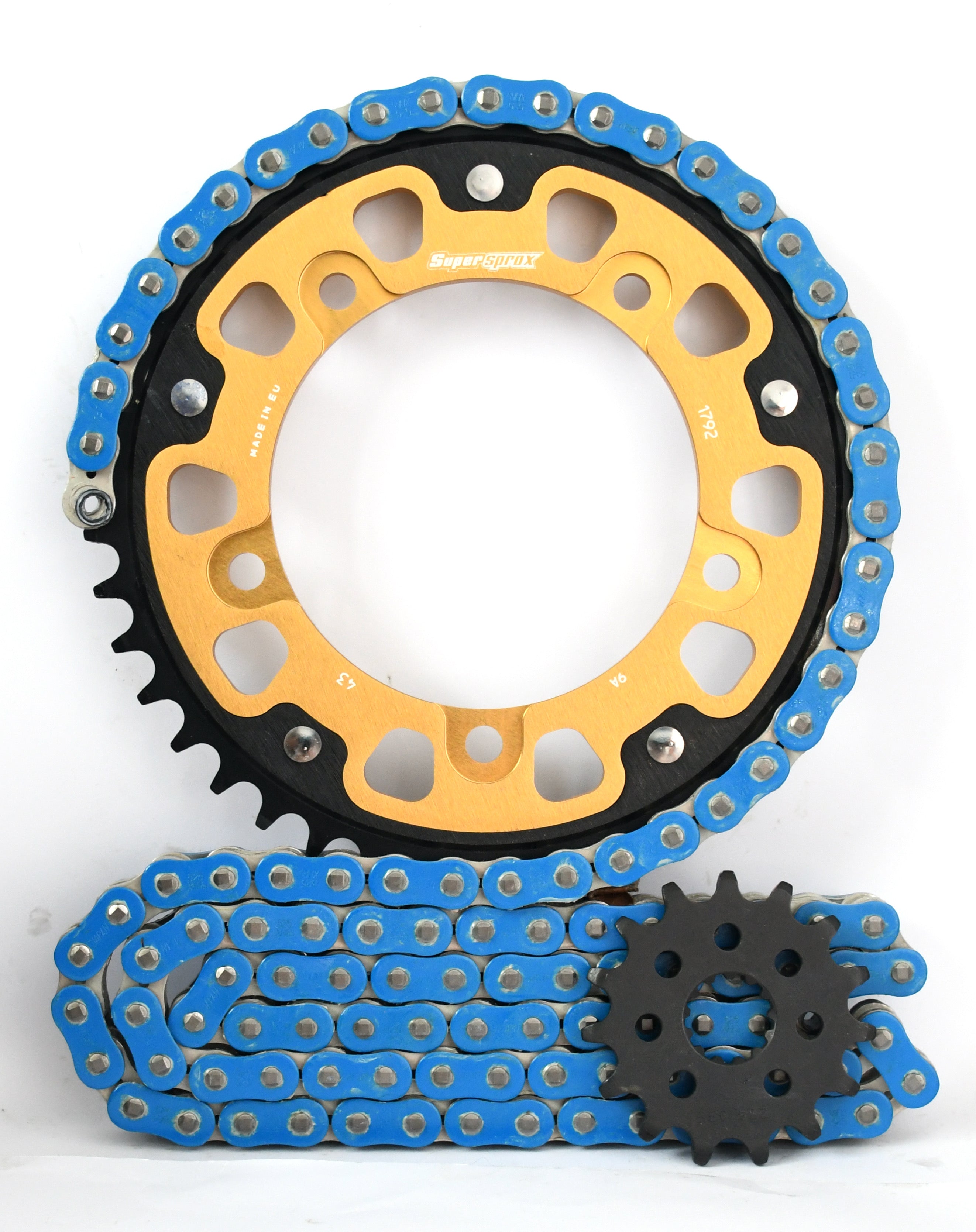 Supersprox Chain & Sprocket Kit for Suzuki GSX-R 1000 2007-2008 K7-K8 - Standard Gearing