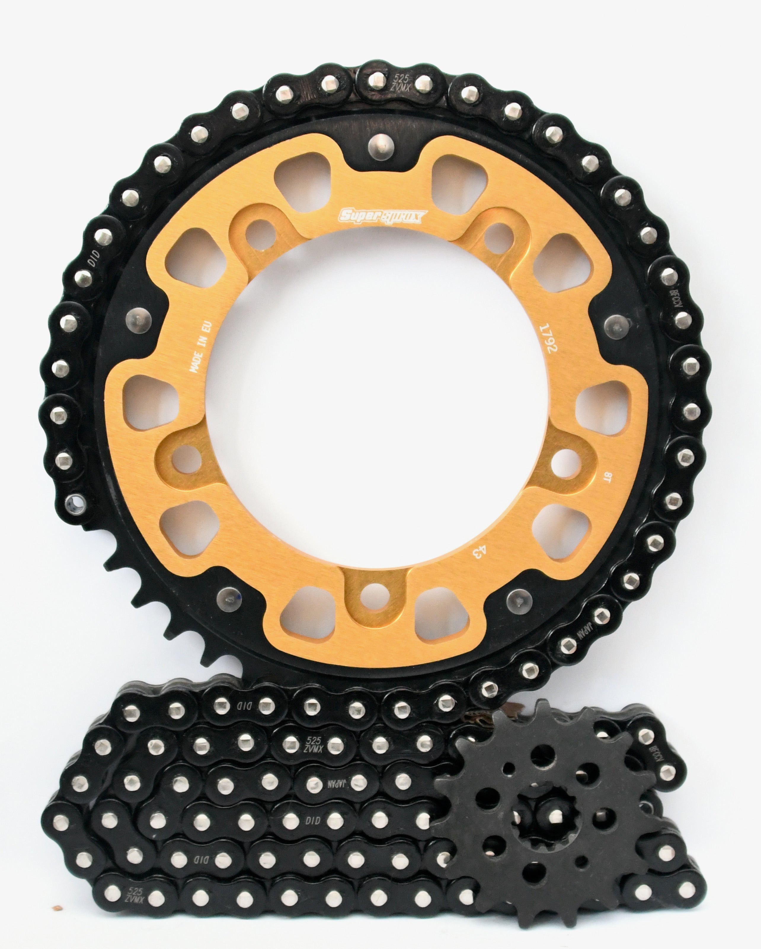 Supersprox Chain & Sprocket Kit for Triumph Bonneville 865 2007-2014 - Standard Gearing