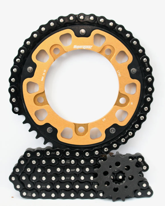Supersprox Chain & Sprocket Kit for Triumph Bonneville 865 2007-2014 - Standard Gearing