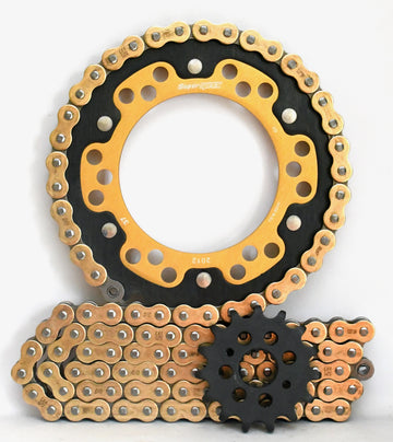 Supersprox Chain & Sprocket Kit for Triumph Bonneville 900 T100/Scrambler 900 - Standard Gearing
