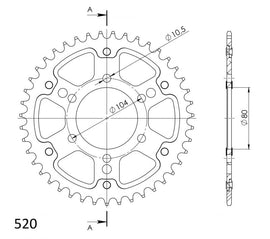Buy silver Supersprox Sprocket 478 - 520 Conversion - Choose Your Gearing