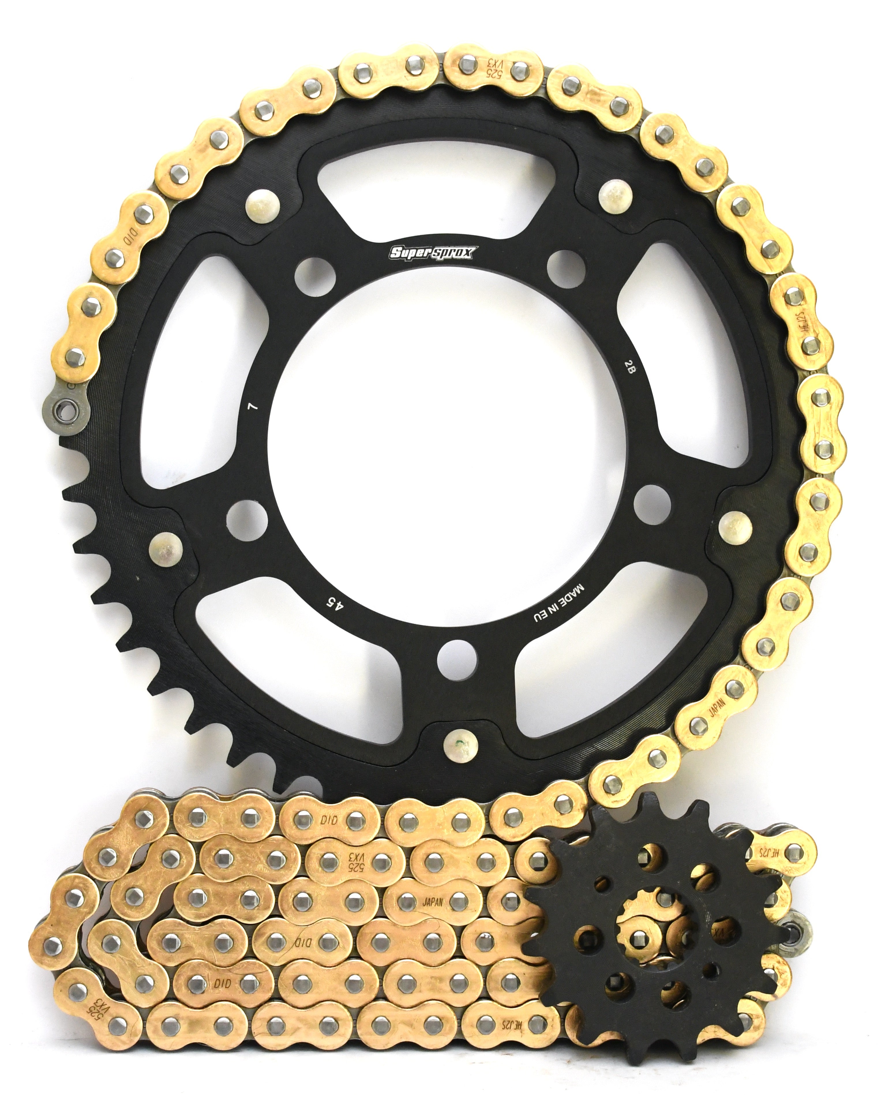 Supersprox Chain and Sprocket Kit - BMW S1000RR 2009-2011 - Standard Gearing - 0