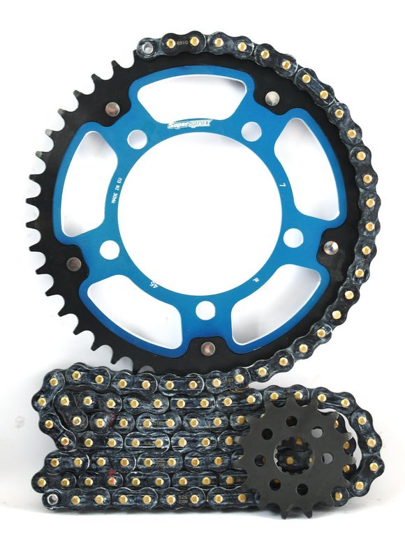 Supersprox Chain and Sprocket Kit - BMW S1000RR & R 2015-2018 Forged Wheels - Standard Gearing