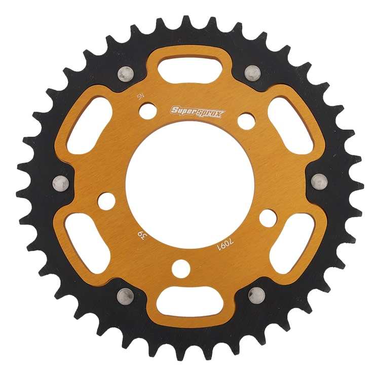 Supersprox Stealth 520 Pitch Rear Sprocket RST-7091 - (520, 76mm Centre, 100mm PCD)