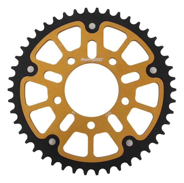 Supersprox Stealth 520 Pitch Rear Sprocket RST-7091 - (520, 76mm Centre, 100mm PCD)