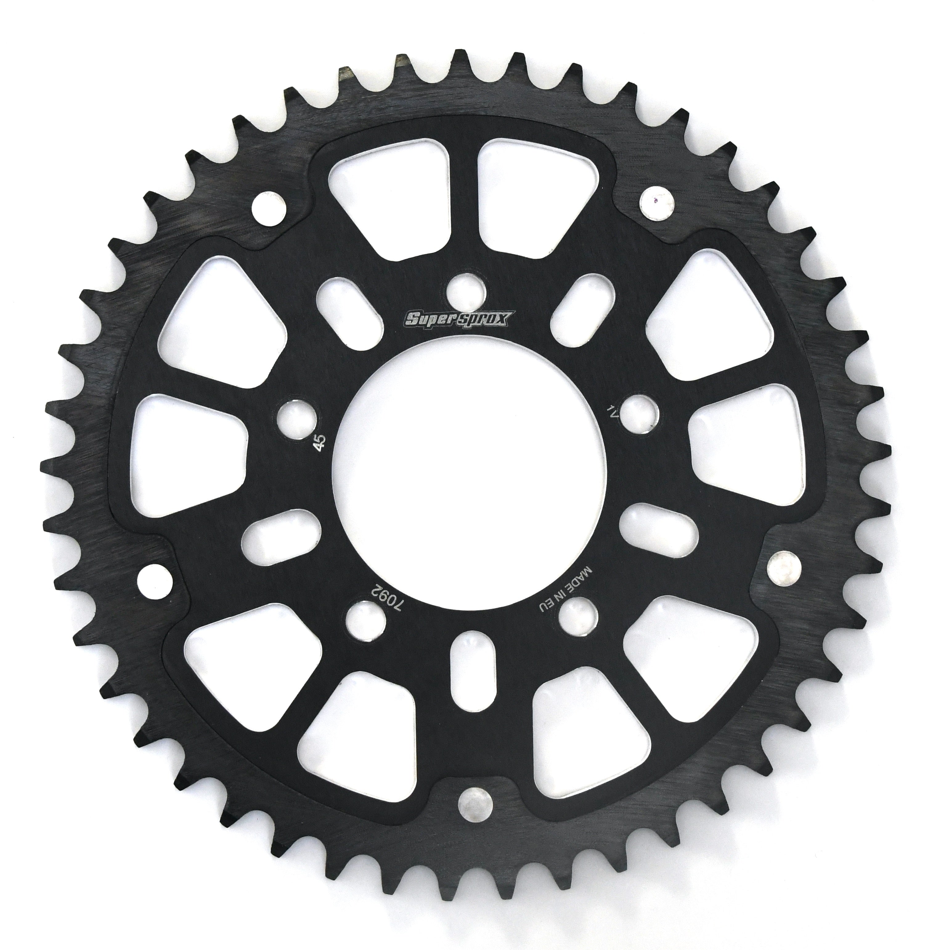 Supersprox Stealth 525 Pitch Rear Sprocket RST-7092:45 - (525, 76mm Centre, 100mm PCD) - 0