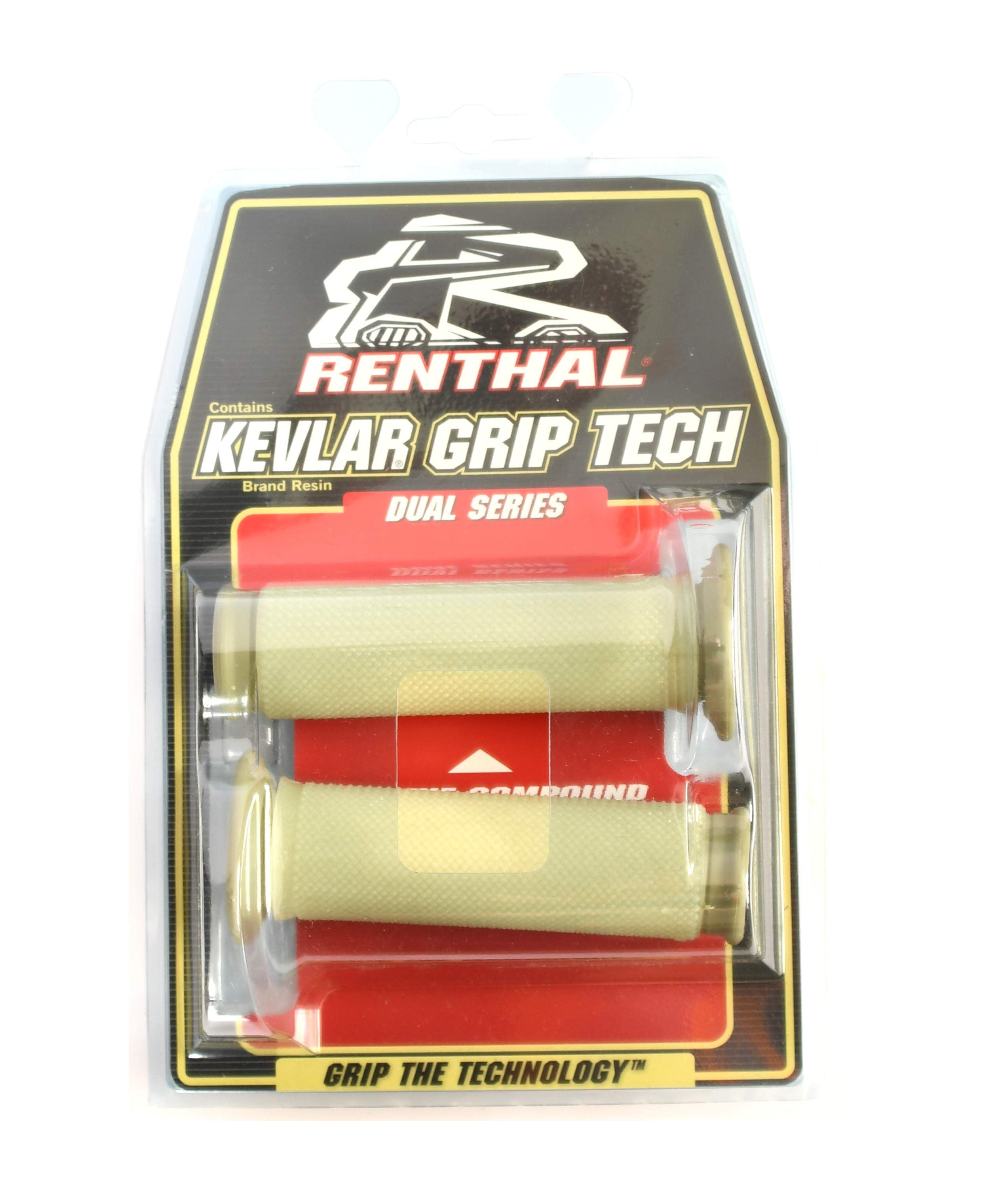Renthal Dual Compound Aramid Road Race Grips - 0