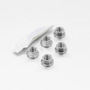 Pro-Bolt M10 Stainless Steel Sprocket Nut 10mm x 1.25mm (5 Pack)-1