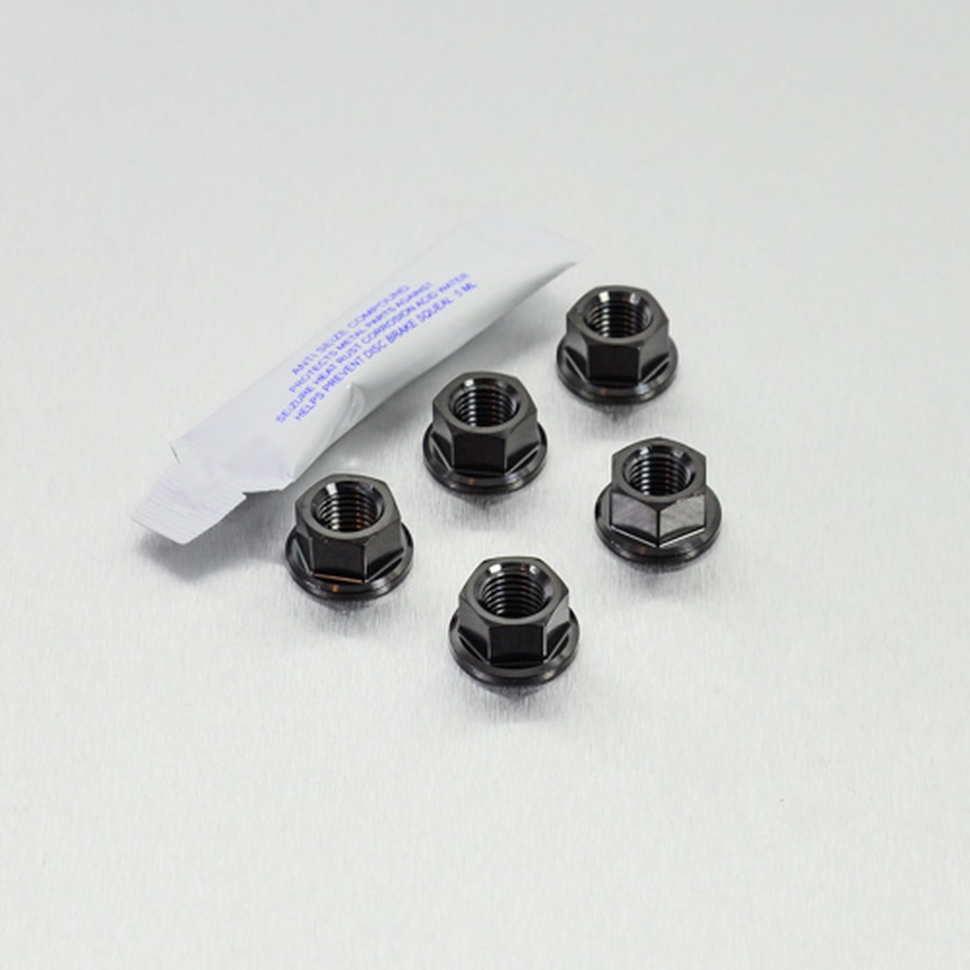 Buy black Pro-Bolt M10 Stainless Steel Sprocket Nut 10mm x 1.25mm (5 Pack)