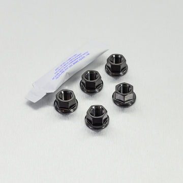 Buy black Pro-Bolt M10 Stainless Steel Sprocket Nut 10mm x 1.25mm (5 Pack)