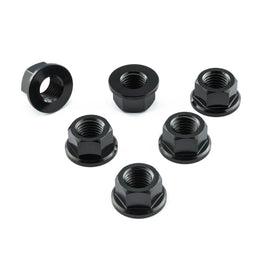 Buy black Pro-Bolt M10 Stainless Steel Sprocket Nut 10mm x 1.00mm (6 Pack)