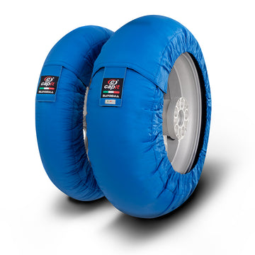 Buy blue Capit Suprema Spina Tyre Warmers