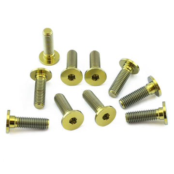 Buy gold Pro-Bolt Titanium Disc Bolt Kit 10x M8x1.25 for BMW