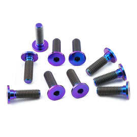 Buy purple Pro-Bolt Titanium Disc Bolt Kit 10x M8x1.25 for BMW