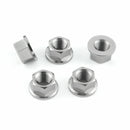 Pro-Bolt M10 Titanium Sprocket Nut 10mm x 1.25mm (5 Pack)-1