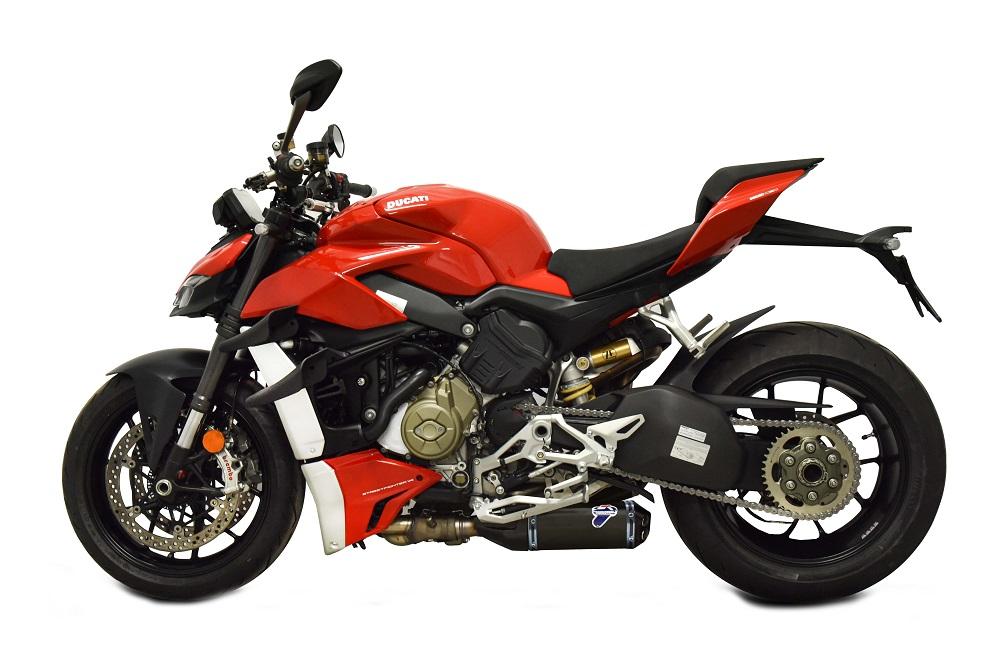 Termignoni Black Titanium Silencers D199 - Ducati Streetfighter V4 2020>
