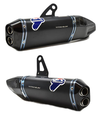 Termignoni Black Titanium Silencers D184 - Ducati Panigale V4 2018>