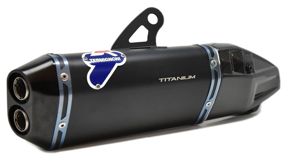 Termignoni Black Titanium Silencers D184 - Ducati Panigale V4 2018>