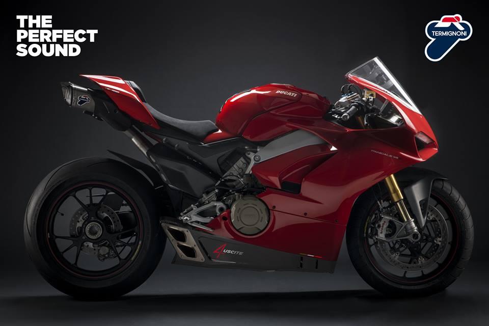 Termignoni 4uscite Full System D182 - Ducati Panigale V4 2018>