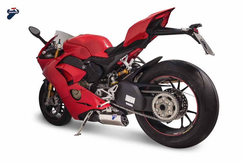 Termignoni Titanium Silencers D184 - Ducati Panigale V4 2018>