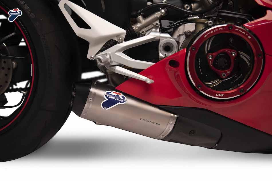 Termignoni Titanium Silencers D184 - Ducati Panigale V4 2018>