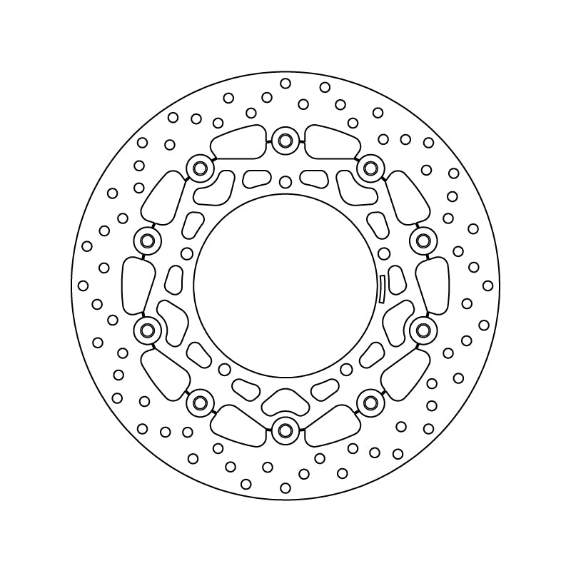 Brembo Serie Oro Floating Brake Discs - Front PAIR (78.B408.60)