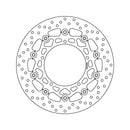 Brembo Serie Oro Floating Brake Disc - Front Single (78.B408.60)-2